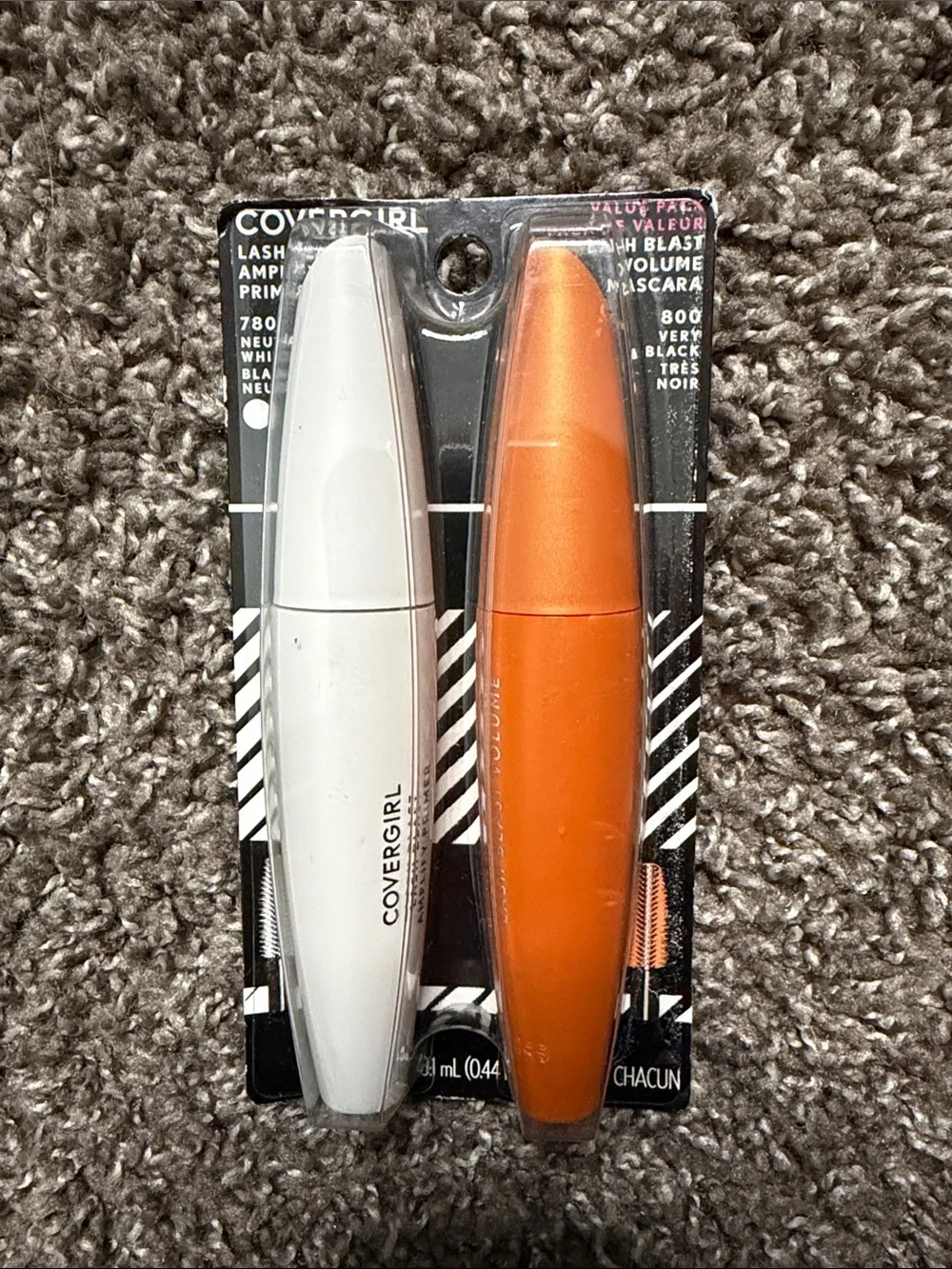 Covergirl Lash Blast Volume Mascara and Amplify Eyelash Primer Value Pack Black